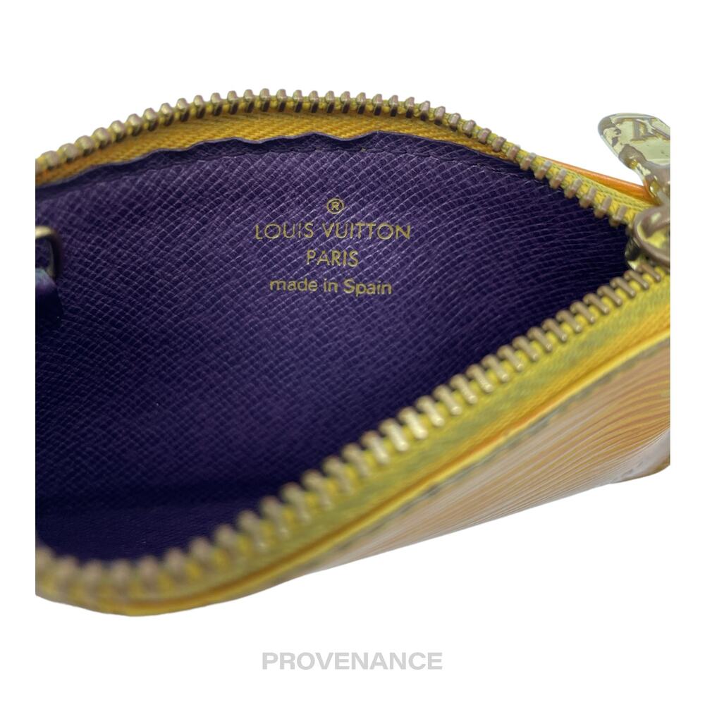 🔴 Louis Vuitton Key Pouch Cles - Tassil Yellow Epi Leather - Picture 6 of 7